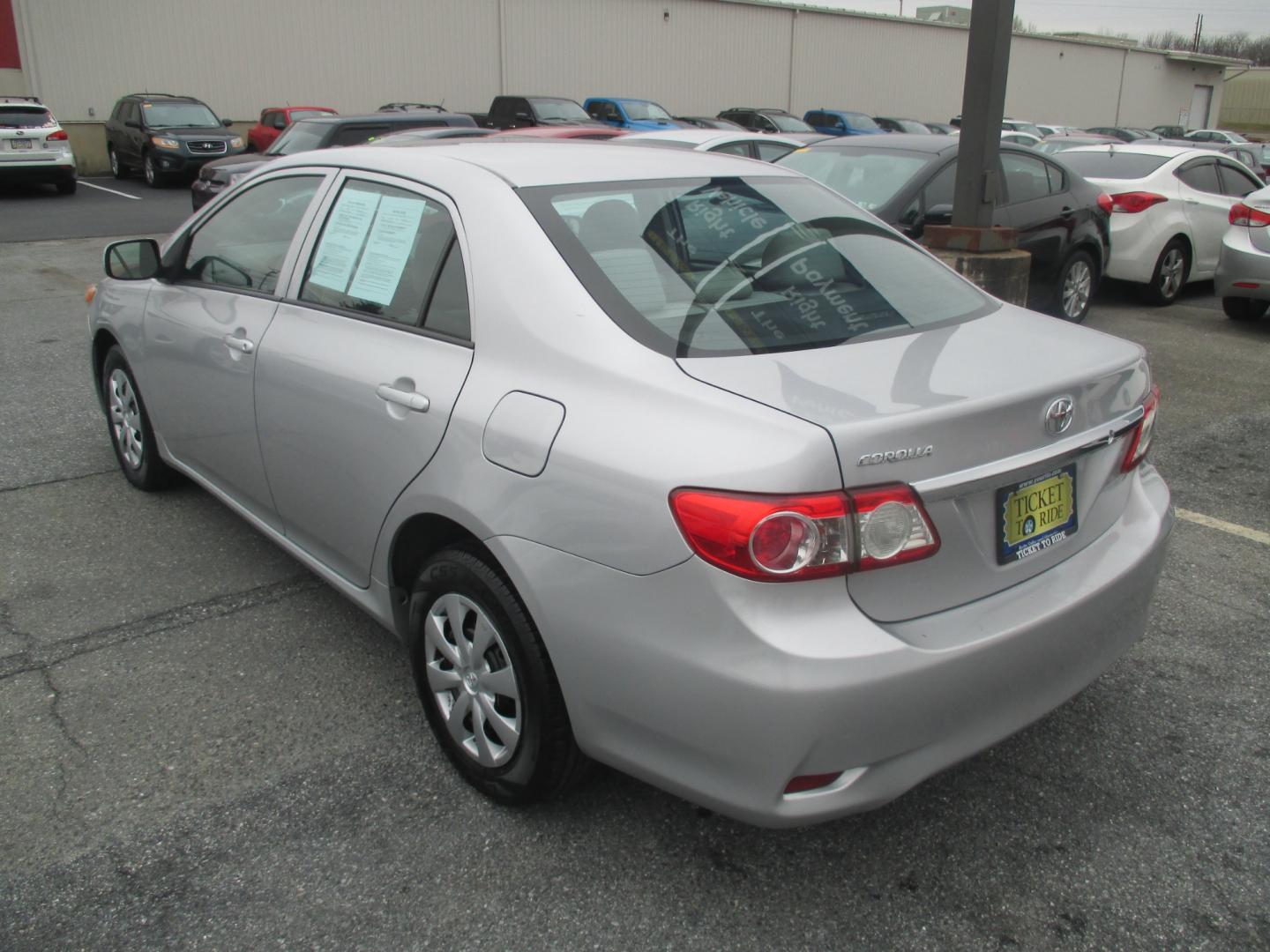 2012 SILVER Toyota Corolla S 5-Speed MT (2T1BU4EEXCC) with an 1.8L L4 DOHC 16V engine, 5-Speed Manual transmission, located at 1254 Manheim Pike, Lancaster, PA, 17601, (717) 393-9133, 40.062870, -76.323273 - Photo#5